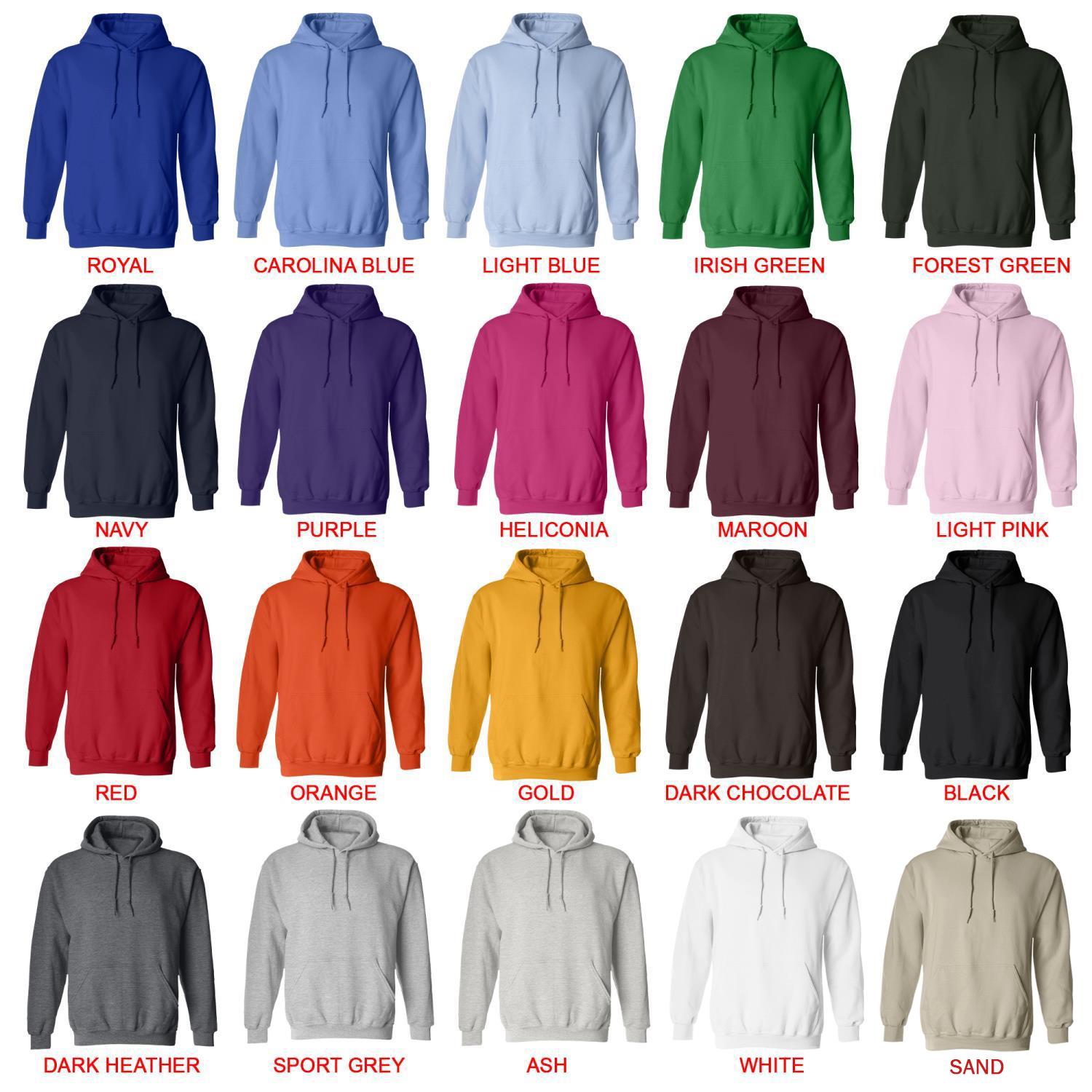 hoodie color chart - Shiba Inu Gifts