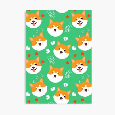 Shiba Inu Heritage Graphic Poster