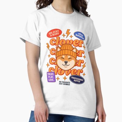 Shiba Inu Iconic Print T-shirt