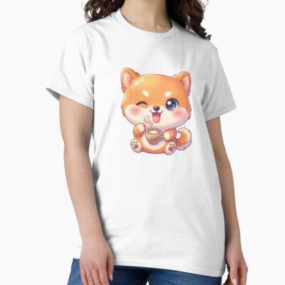 Shiba Inu Classic Print T-shirt