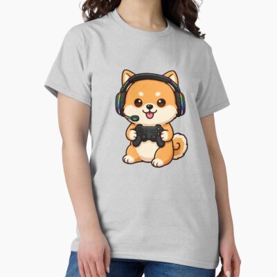 Shiba Inu Timeless Print T-shirt