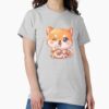 ssrcoclassic teewomens 02heather greyfrontproduct squarex1000 5 - Shiba Inu Gifts