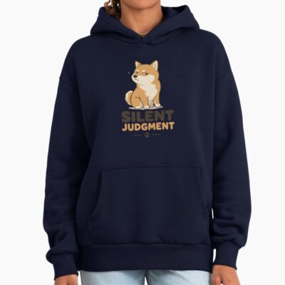 Shiba Inu Dad Minimalist Design Hoodie
