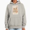 ssrcooversized hoodiewomens 01oatmeal heatherfrontsquare productx1000 12 - Shiba Inu Gifts