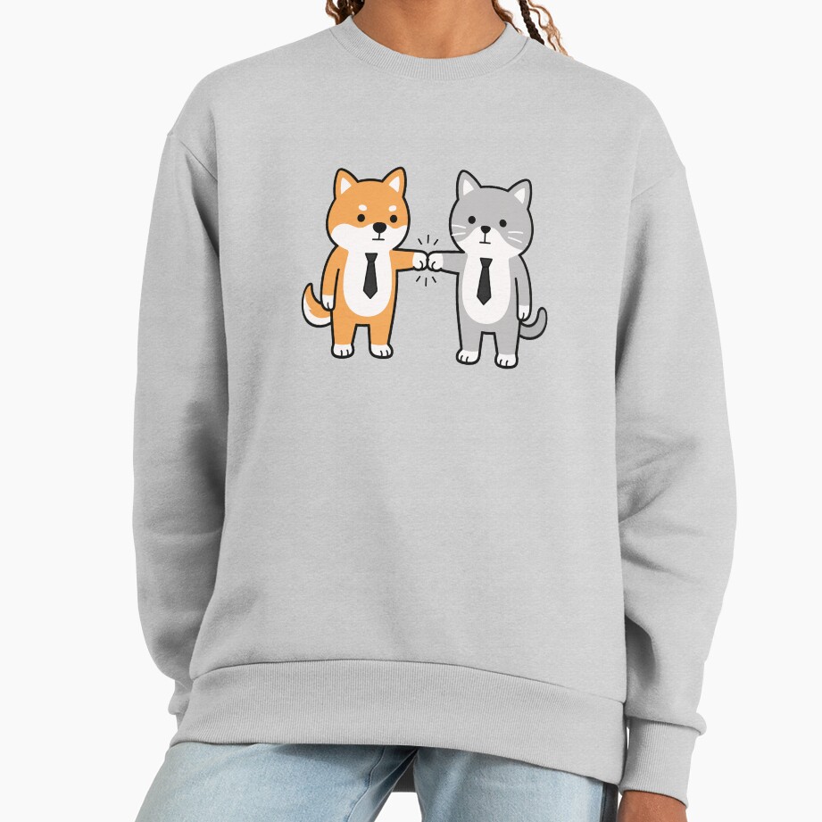 ssrcooversized_sweatshirtwomens_01heather_greyfrontsquare_productx1000-14 ssrcooversized sweatshirtwomens 01heather greyfrontsquare productx1000 14 - Shiba Inu Gifts