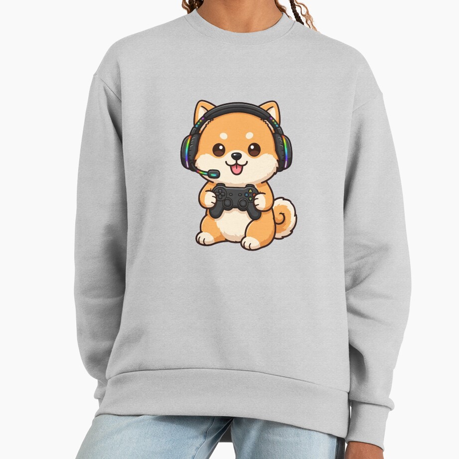 ssrcooversized_sweatshirtwomens_01heather_greyfrontsquare_productx1000-8 ssrcooversized sweatshirtwomens 01heather greyfrontsquare productx1000 8 - Shiba Inu Gifts