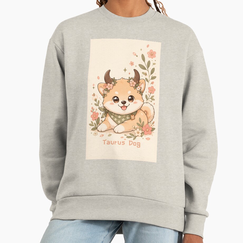 ssrcooversized_sweatshirtwomens_01oatmeal_heatherfrontsquare_productx1000-10 ssrcooversized sweatshirtwomens 01oatmeal heatherfrontsquare productx1000 10 - Shiba Inu Gifts