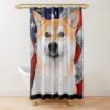 urshower curtain closedsquare1000x1000.1 4 - Shiba Inu Gifts