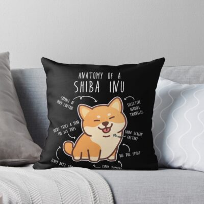 Shiba Inu Signature Series Throw Pillow